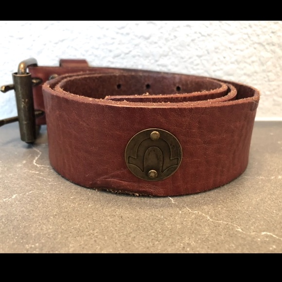 red true religion belt
